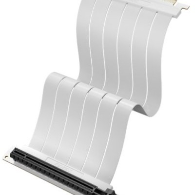 Cable RISER Antec AT-RCAB-W200-PCIE4-RTX40 - PCI-E 4.0 - Compatible con Serie RTX 40 - Blanco - AT-RCAB-W200-PCIE4-RTX40