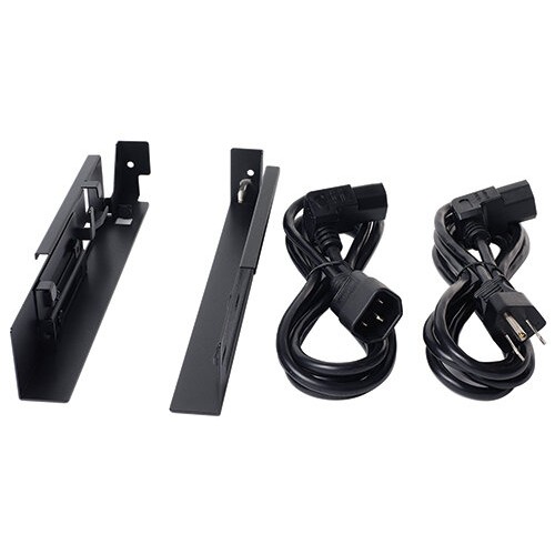 Kit de Montaje APC KVM-LCDMOUNT 1U Negro con Tornillería Incluida