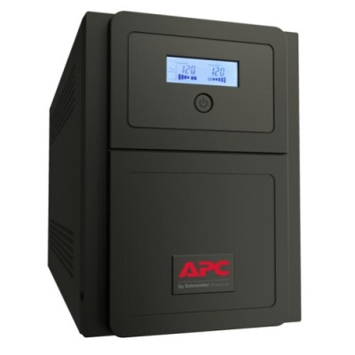 UPS APC Easy UPS SMV SMV1500A - 1500VA/1050W - 6 Contactos NEMA 5-15R - Doble conversión - LCD - AVR - SMV1500A