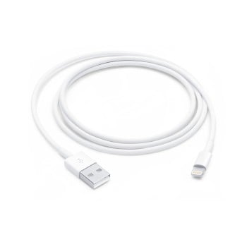 Cable Apple - Lightning a USB - 1M - Blanco - MUQW3AM/A