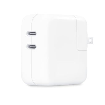 Adaptador de Corriente Apple 35W USB-C Blanco Modelo MW2K3AM/A