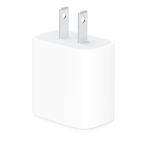 Adaptador de Corriente Apple 20W USB-C Carga Rápida Modelo MWVV3AM/A