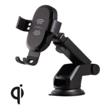 Cargador Inalámbrico para Auto ArgomTech 10W Modelo ARG-AC-0160BK