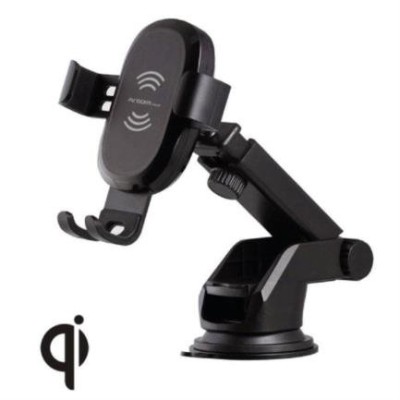 Cargador Inalámbrico ArgomTech ARG-AC-0160BK - 10W - para Auto - ARG-AC-0160BK