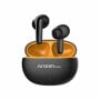 Auriculares ArgomTech Skeipods E20 - Inalámbrico - Bluetooth - Micrófono - Negro - ARG-HS-5020BK