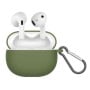 Auriculares ArgomTech Skeipods E55 - Inalámbrico - Bluetooth - Blanco - Estuche Verde - ARG-HS-5055GN