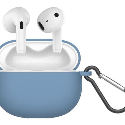 Auriculares ArgomTech SkeiPods E56 - Inalámbrico - Bluetooth - Blanco - Estuche Azul - ARG-HS-5056BL