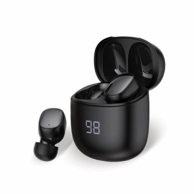 Auriculares ArgomTech Skeipods E66 - Inalámbrico - Bluetooth - Micrófono - Negro - ARG-HS-5066BK