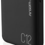 Power Bank ArgomTech C12 - 12000 mAh - USB - Negro - ARG-PB-1138BK