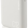 Power Bank ArgomTech C12 - 12000 mAh - USB - Blanco - ARG-PB-1138WT