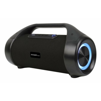 Bocina Portátil ArgomTech Radyon+ Beats - Inalámbrico - Bluetooth - Negro - ARG-SP-3137BK