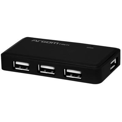 HUB USB ArgomTech ARG-UB-0088 - 4x USB - Negro - ARG-UB-0088
