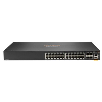 Switch Aruba CX 6200F - Gigabit Ethernet - 24 Puertos PoE - 4 SFP - Gestionado - JL725B