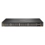 Switch Aruba 6200F - Gigabit Ethernet - 48 Puertos PoE - 4 SFP+ - Gestionado - JL727A
