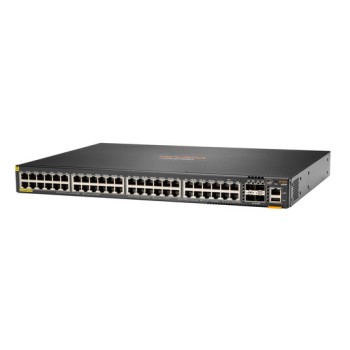 Switch Aruba 6200F - Gigabit Ethernet - 48 Puertos PoE - 4 Puertos SFP - Gestionado - JL727B