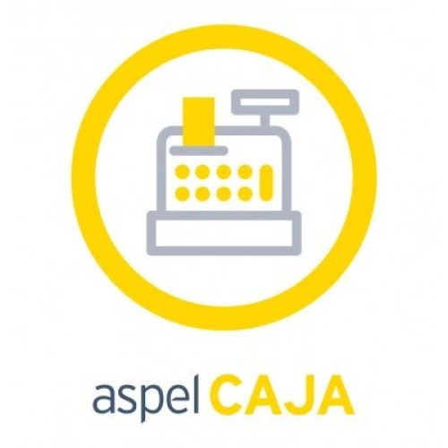 Software Aspel CAJA 5.0 - Sistema de Punto de Venta - 1 Usuario - 1 Empresa - Versión Física - Modelo CAJA1F