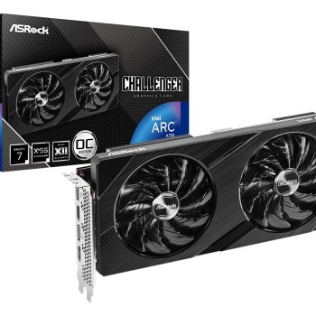 Tarjeta de Video ASRock Intel ARC A750 8GB GDDR6 PCIe 4.0 Modelo A750 CLD 8GO Tarjeta de Video ASRock Intel ARC A750 8GB GDDR6 PCIe 4.0 Modelo A750 CLD 8GO