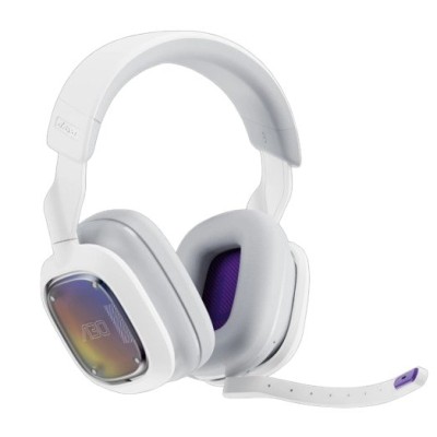 Diadema Gamer Astro A30 - Inalámbrico - Micrófono - Blanco - para PlayStation - 939-001993