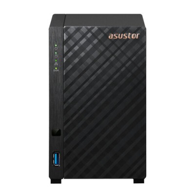 NAS Asustor Drivestor 2 Lite - 1GB - 2 Bahías - RAID 1 - No Incluye Discos - AS1102TL