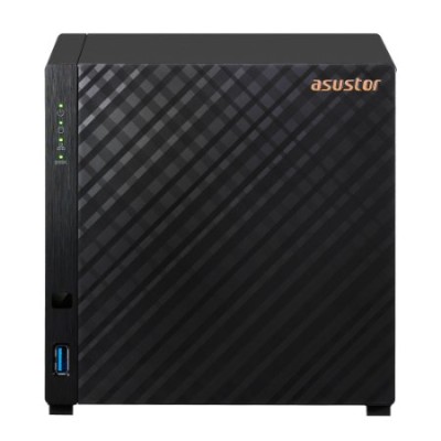 NAS Asustor Drivestor 4 - 1GB - 4 Bahías - RAID 5 - No Incluye Discos - AS1104T