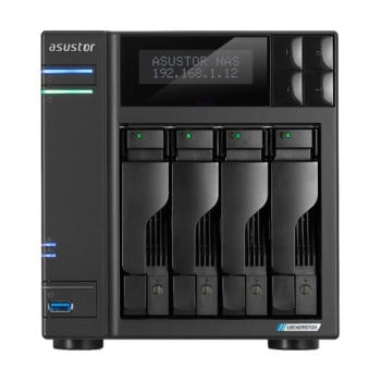 Sistema de Discos NAS Asustor LOCKERSTOR 4 Gen2 - 4 Bahías - AS6704T