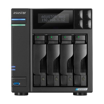Sistema de Discos NAS Asustor LOCKERSTOR 4 Gen2 - 4 Bahías - AS6704T