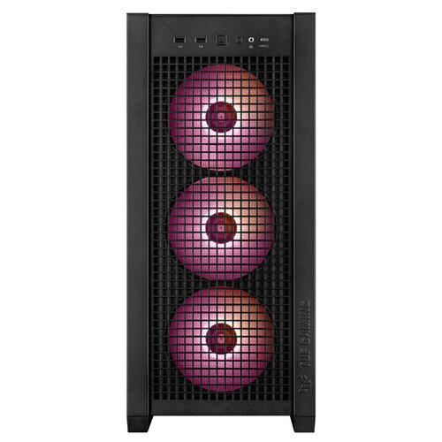 Gabinete Gamer ASUS TUF Gaming GT302 ARGB - Media Torre con Panel Lateral Negro Gabinete Gamer ASUS TUF Gaming GT302 ARGB - Media Torre con Panel Lateral Negro