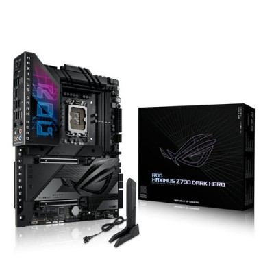 Tarjeta Madre ASUS ROG MAXIMUS Z790 DARK HERO - Socket 1700 - 4xDDR5 - 4800/5600/8000+(OC)MHz - HDMI - USB 2.0/3.2 - ATX - ROG MAXIMUS Z790 DARK HERO