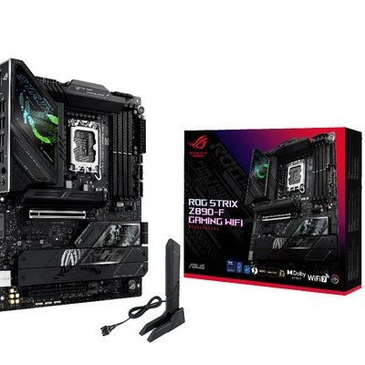 Tarjeta Madre ASUS ROG STRIX Z890-F GAMING WIFI - Socket 1851 - 4x DDR5 - 8600+(OC)MHz - HDMI - DisplayPort - ATX - ROG STRIX Z890-F GAMING WIFI