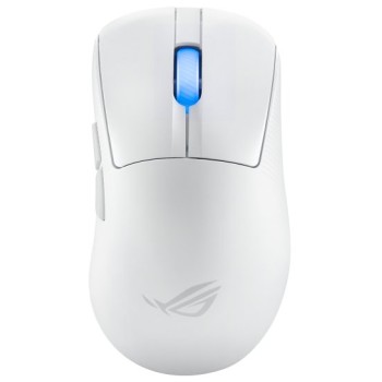 Mouse Gamer ASUS ROG Keris II Ace - Inalámbrico/Alámbrico - 5 Botones - Blanco - 90MP03N0-BMAA10