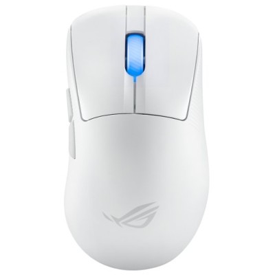 Mouse Gamer ASUS ROG Keris II Ace - Inalámbrico/Alámbrico - 5 Botones - Blanco - 90MP03N0-BMAA10