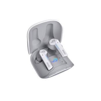 Auriculares ROG ASUS Gamer Cetra True Wireless con Estuche de Carga - Blanco - 90YH03X1-B5UA00