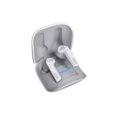Auriculares ROG ASUS Gamer Cetra True Wireless con Estuche de Carga - Blanco - 90YH03X1-B5UA00