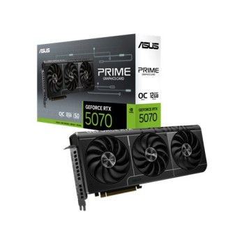 Tarjeta de Video ASUS PRIME GeForce RTX 5070 OC - 12GB - 192-bit - PCI-E 5.0 - GDDR7 - HDMI - DisplayPort - PRIME-RTX5070-O12G