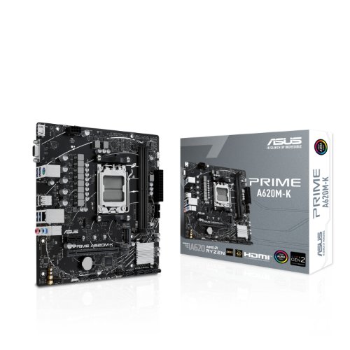 Tarjeta Madre ASUS PRIME A620M-K Socket AM5 DDR5 Micro ATX