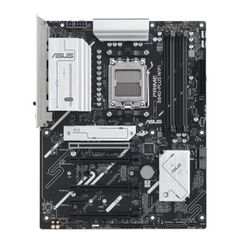 Tarjeta Madre ASUS PRIME B840-PLUS WIFI - Socket AM5 - 4xDDR5 - 7600+MHz (OC) - HDMI - DisplayPort - USB - ATX - PRIME B840-PLUS WIFI