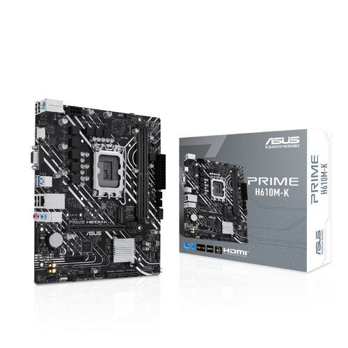 Tarjeta Madre ASUS PRIME H610M-K - Socket LGA 1700 - DDR5 - Micro ATX Tarjeta Madre ASUS PRIME H610M-K - Socket LGA 1700 - DDR5 - Micro ATX