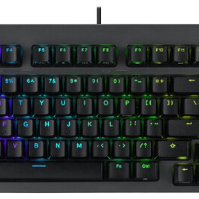 Teclado ASUS TUF K3 Gen II - Opto Mecánico Switch Rojo - Teclas Programables - RGB - Negro - RA07 TUF K3 GEN II/RD/CA/ABS