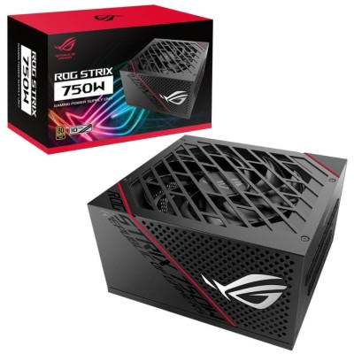 Fuente de Poder ASUS ROG Strix 750G - 750W - ATX - 20 + 4 Pines - 8 SATA - 80 Plus Gold - ROG-STRIX-750G