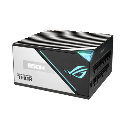 Fuente de Poder ASUS ROG THOR 850W Platinum II 80 PLUS Platinum - Modular - 20+4 pin ATX - 135mm - 850W - ROG-THOR-850P2-GAMING