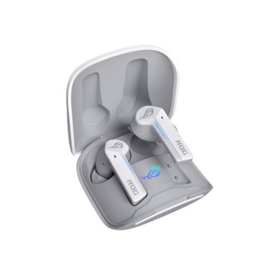 Auriculares Gamer ASUS ROG Cetra True Wireless - Inalámbrico - USB-C - Micrófono - Blanco - ROG CETRA TRUE WIRELESS/WHITE