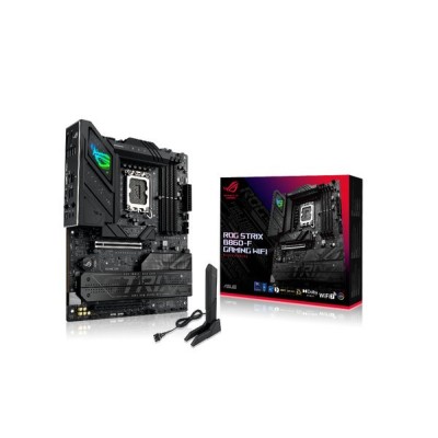 Tarjeta Madre ASUS ROG STRIX B860-F GAMING WIFI - Socket LGA1851 - 4x DDR5 - 9066MHz (OC) - HDMI - DisplayPort - USB - ATX - ROG STRIX B860-F GAMING WIFI