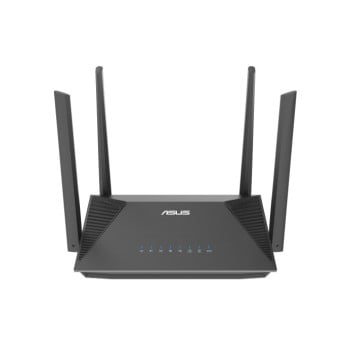 Router ASUS RT-AX52 - 2.4/5 GHz - 1201 Mbps - 3x RJ-45 - 4 Antenas - RT-AX52