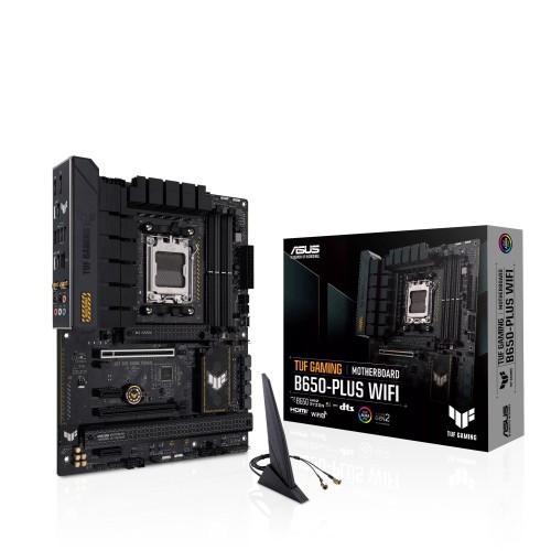 Tarjeta Madre ASUS TUF GAMING B650-PLUS WIFI - Socket AM5 - DDR5 - WiFi Integrado