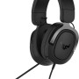Diadema Gamer ASUS TUF Gaming H3 Gun Metal - Alámbrico - Micrófono - Negro Gris - TUF GAMING H3 GUN METAL