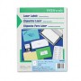 Etiquetas blancas Avery PRES-a-ply de 8 1/2"x11" tamaño carta - 100 - 30605