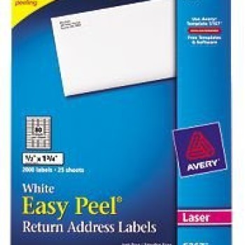 Etiqueta Avery 5267 - Blanca Permanente - Láser - 80 etiquetas por Hoja - 2000 etiquetas  - 5267 Etiqueta Avery 5267 - Blanca Permanente - Láser - 80 etiquetas por Hoja - 2000 etiquetas  - 5267