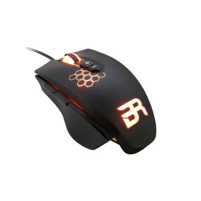 Mouse Gamer Balam Rush - USB - 6 Botones - Retroiluminado - Negro - BR-912877