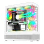 Gabinete Gamer Balam Rush Tank Super 9200 TB - Media Torre - ATX/Micro ATX/Mini ITX - 3 Ventiladores - Panel Lateral - Blanco - BR-938730