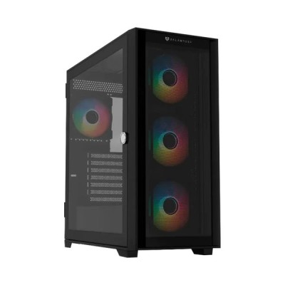 Gabinete Gamer Balam Rush Carbono Twin Mate 9000 - Torre - E-ATX/ATX/Micro ATX/Mini ITX - 4x Ventiladores - Panel Lateral - Negro - BR-938754 Gabinete Gamer Balam Rush Carbono Twin Mate 9000 - Torre - E-ATX/ATX/Micro ATX/Mini ITX - 4x Ventiladores - Panel Lateral - Negro - BR-938754